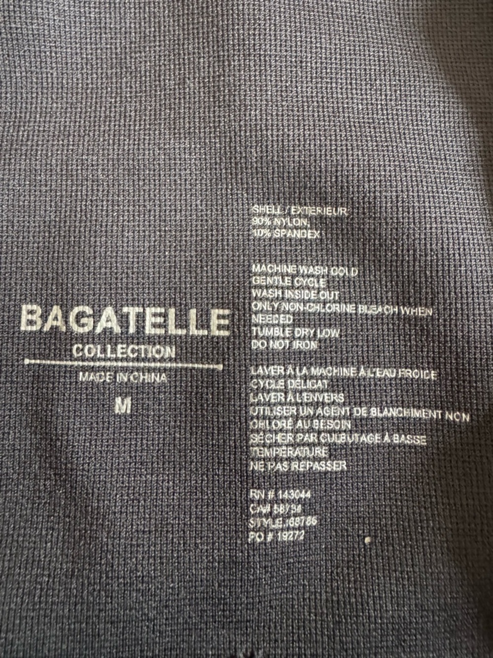 bagatelle Girls' Black Camo High-Rise Leggings - Picture 3 of 3